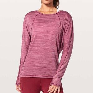 Lululemon Set To Sweat Long Sleeve Top